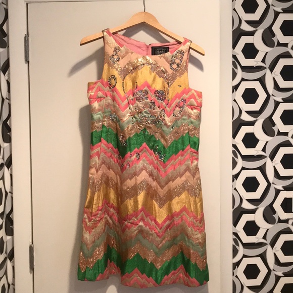 Libertine Hand Made America Skull Dress - Picture 2 of 2